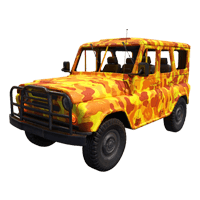 Skin de Jeep de Pubg