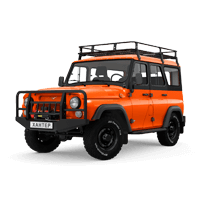 Jeep Orange Pubg